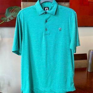 FOOTJOY Men’s Small Logo Stretch Lisle Golf Shirt